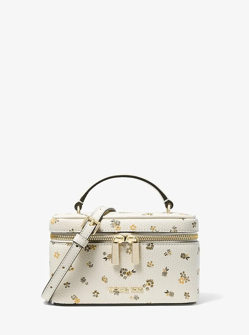 Vivi Small Floral Printed Vanity Crossbody Bag - 1