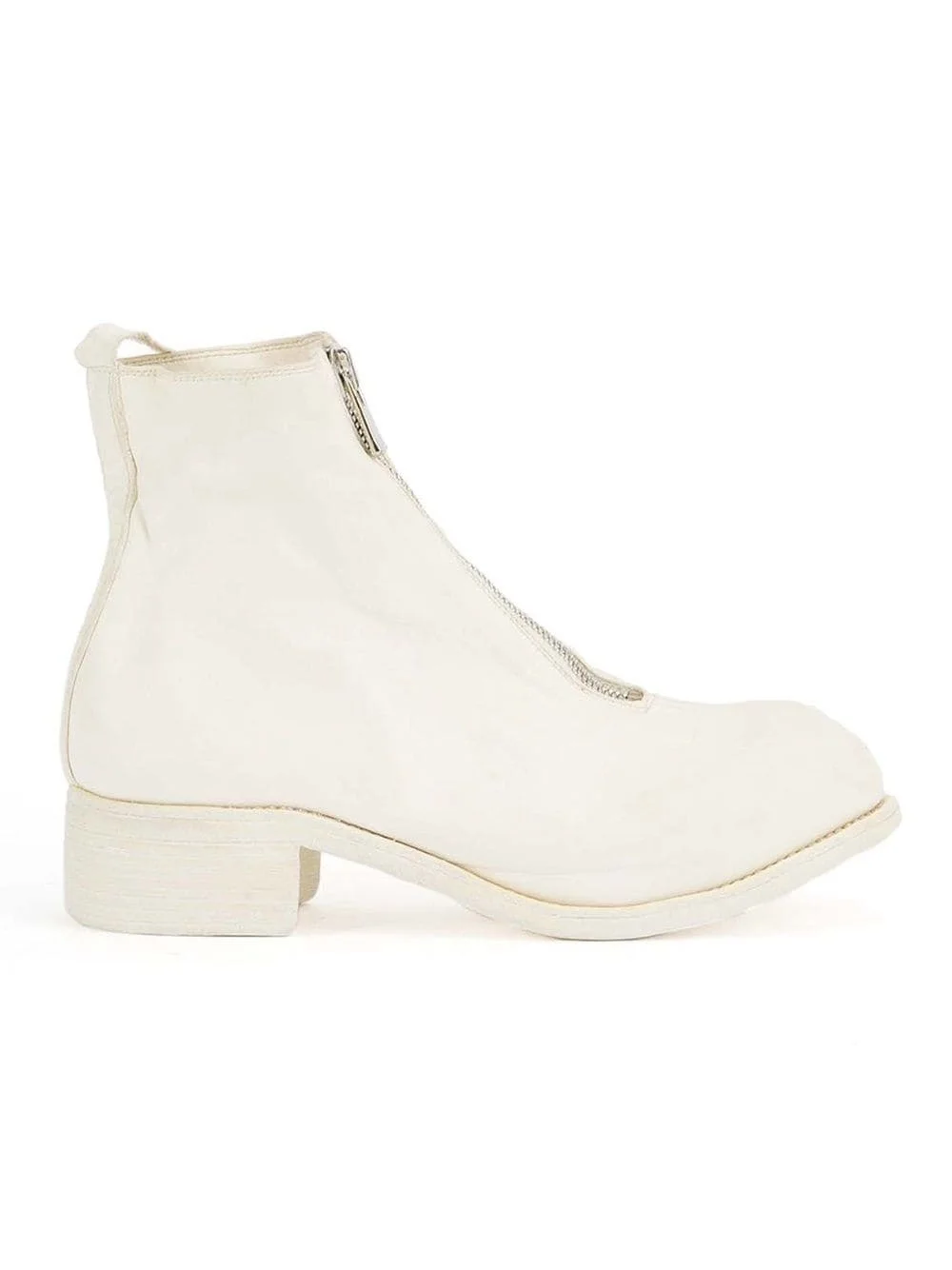 front-zip ankle boots - 1