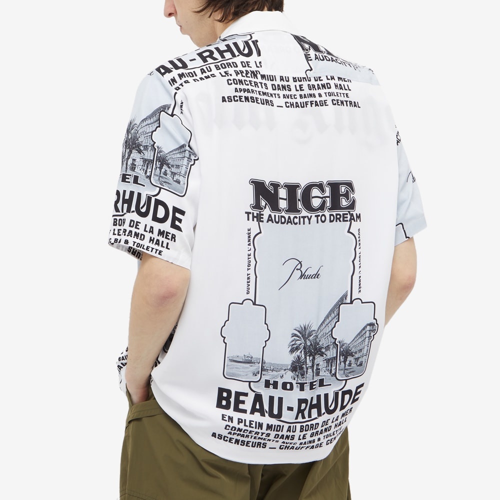 Rhude Nice Print Vacation Shirt - 5