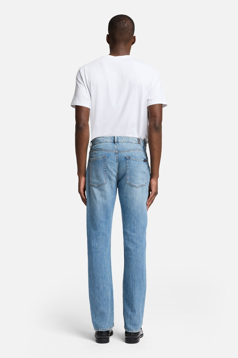 Denim Linen The Straight in Station 5
