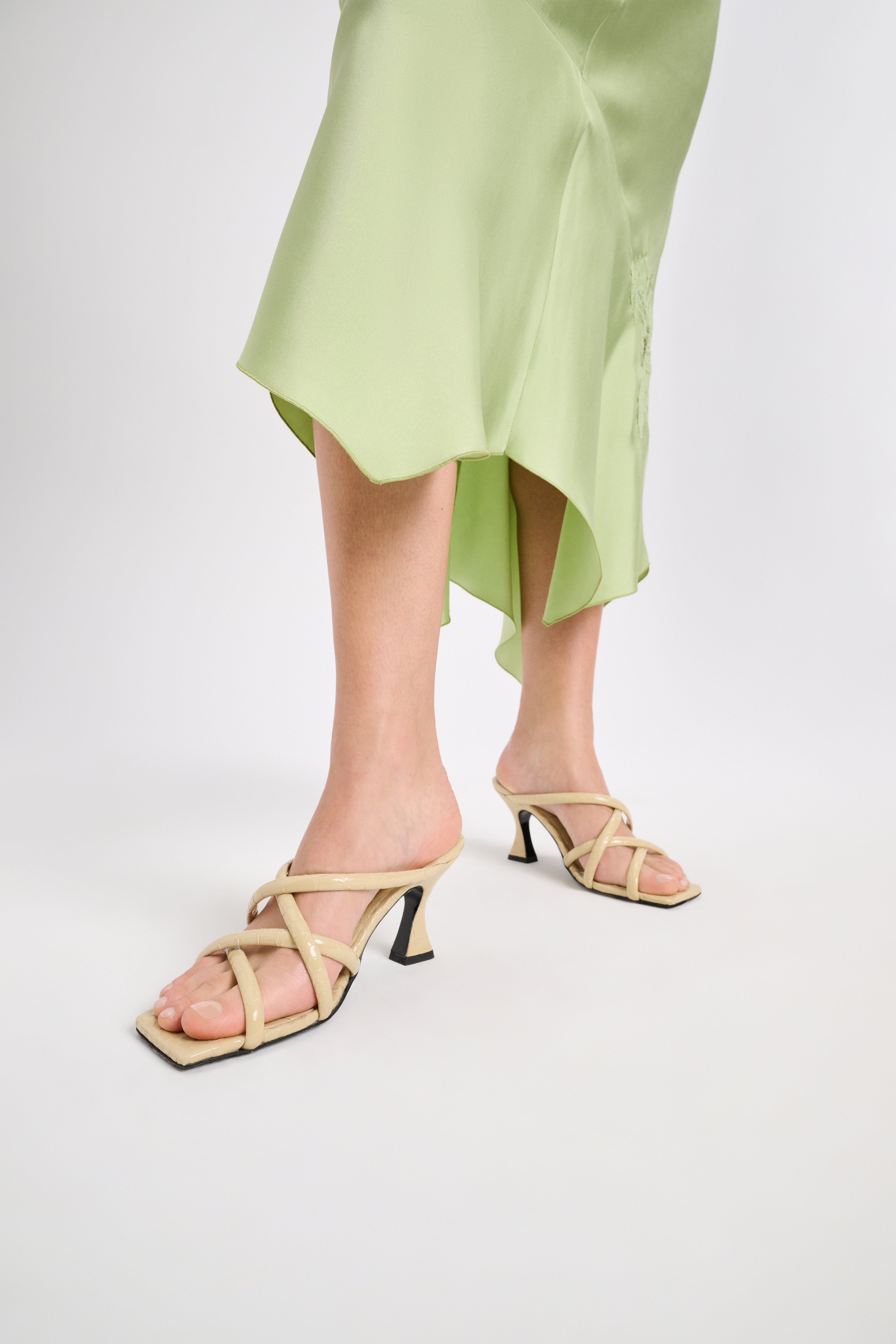 EXOTIC SHINE heeled sandal - 3