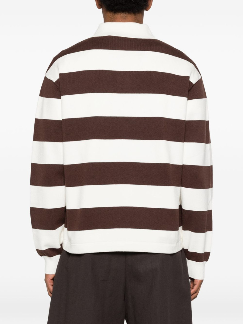Rey striped logo polo shirt 4