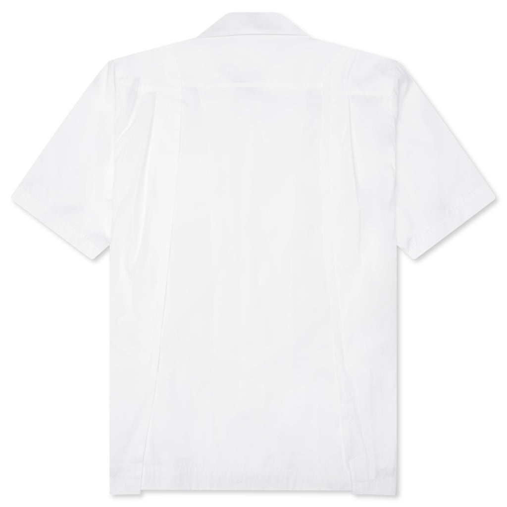 COTTON POPLIN SHIRT - OFF WHITE - 2