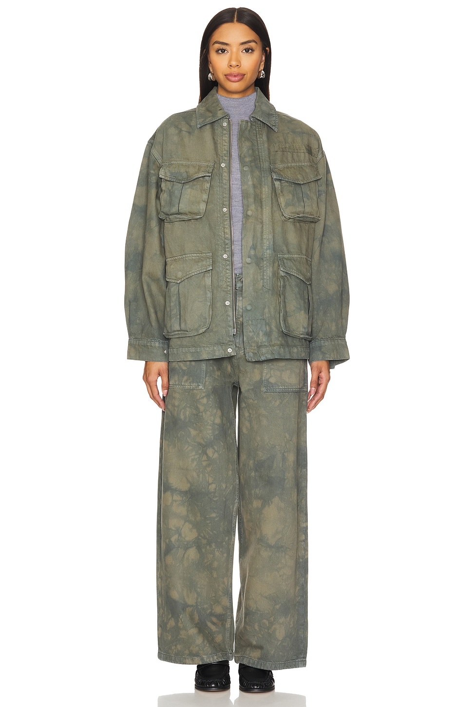 Kaia Oversized Drawstring Jacket - 5