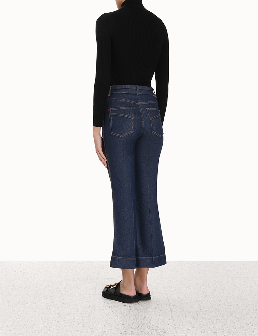 CROPPED FLARE JEAN - 4