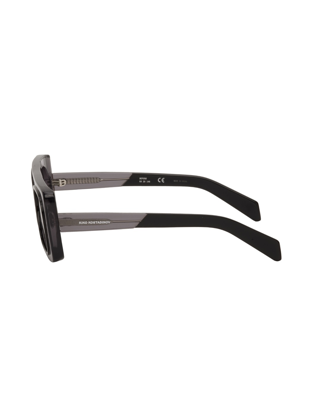 SSENSE Exclusive Black Depero Sunglasses - 3