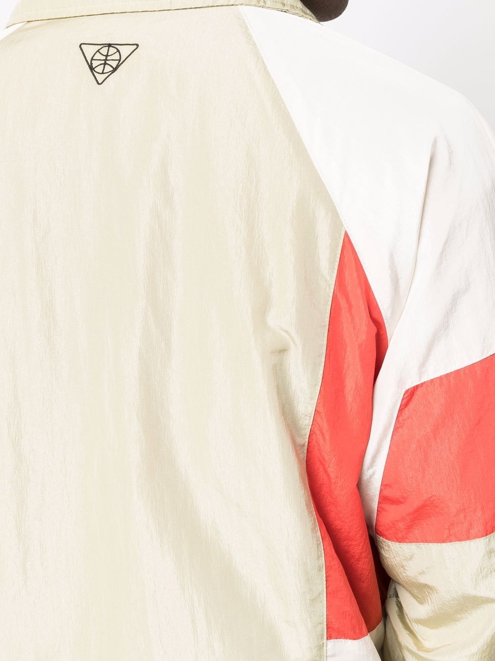 colour-block panelled windbreaker - 5