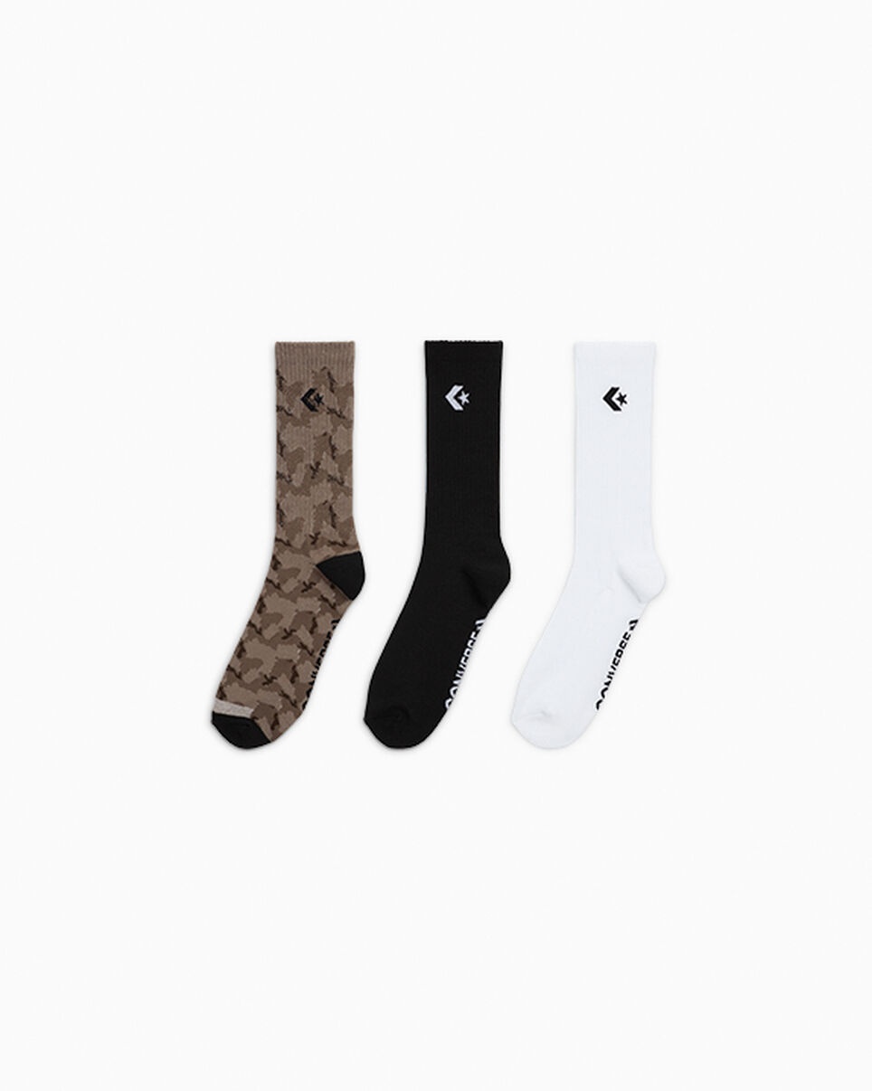 3-Pack Camo Crew Socks - 1
