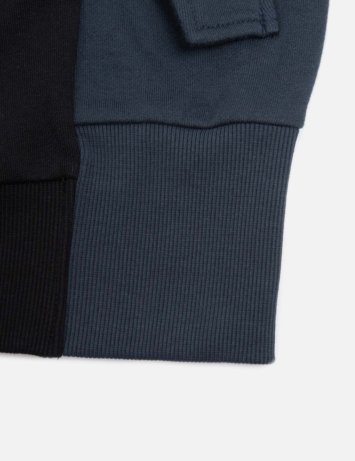 Contrast Side Pannels Sweatshirt - 9