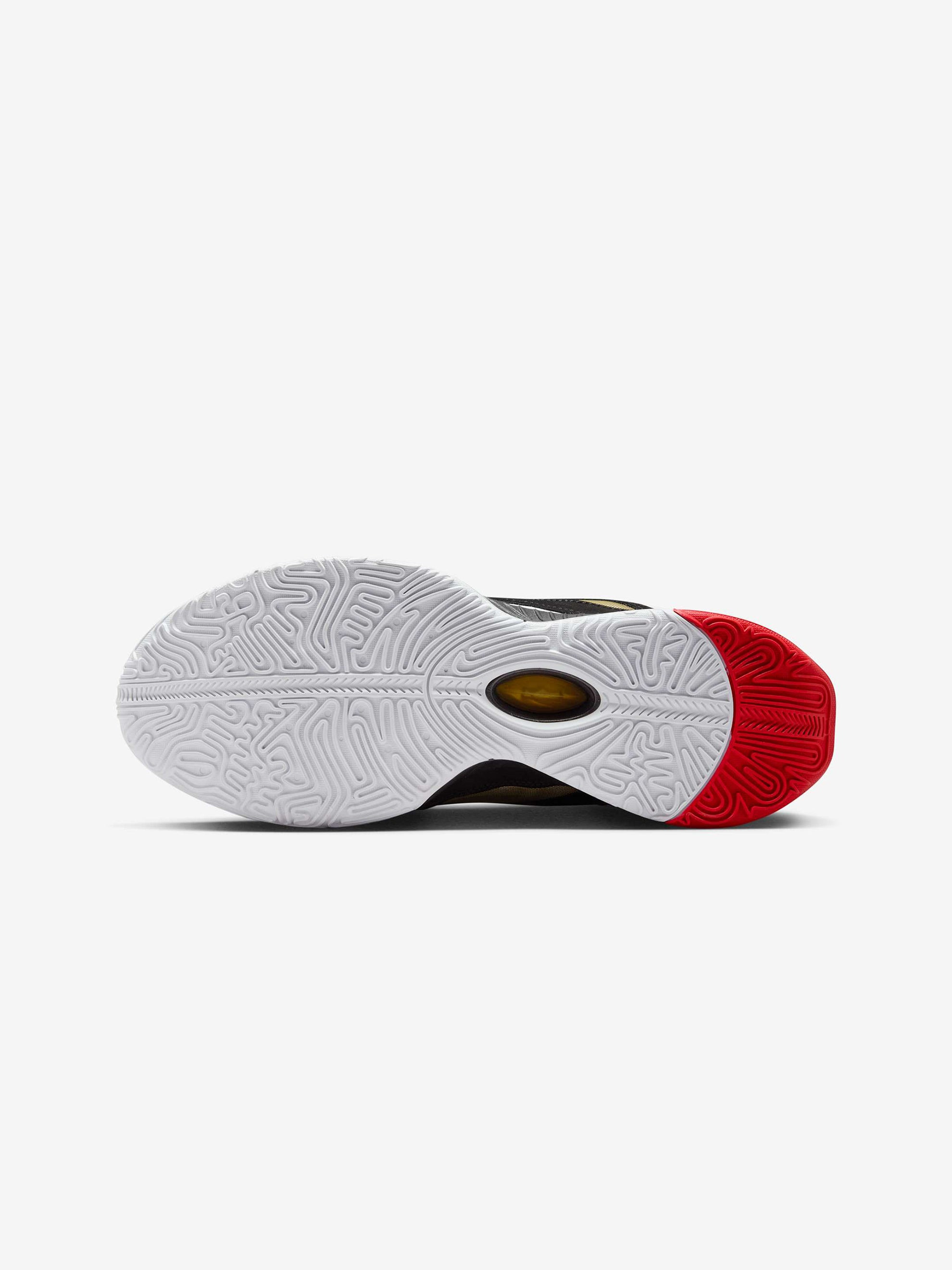 NIKE LEBRON 21 "PRIME 93" (BLACK/WHITE-FIRE RED-METALLIC GOLD) - 5