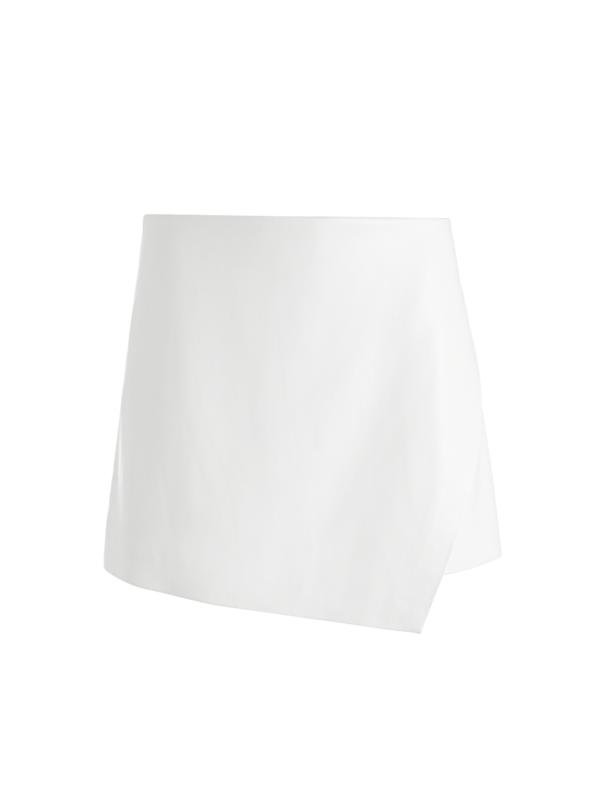 LILIA VEGAN LEATHER SKORT - 1