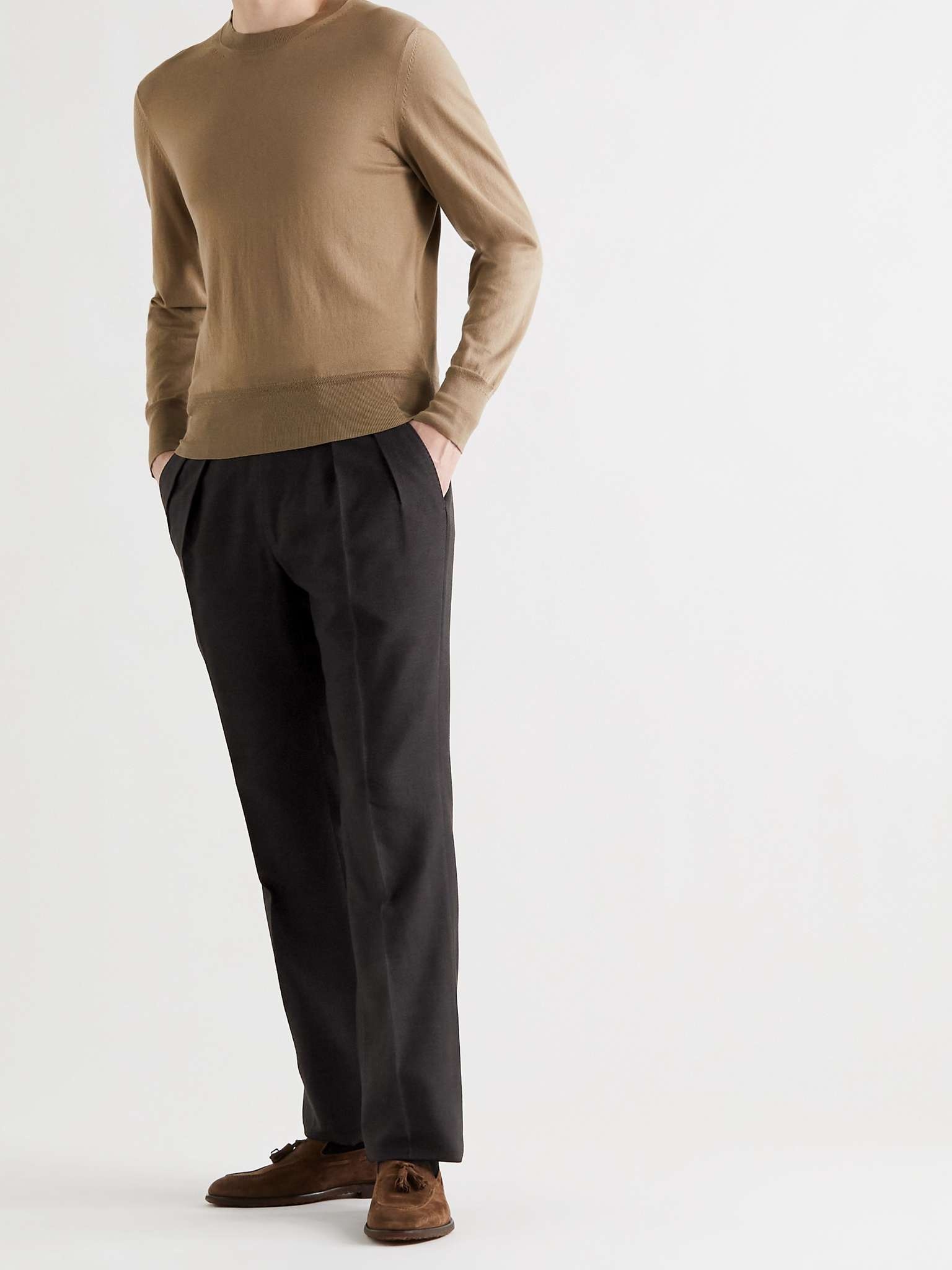 Atticus Silk-Canvas Trousers - 2