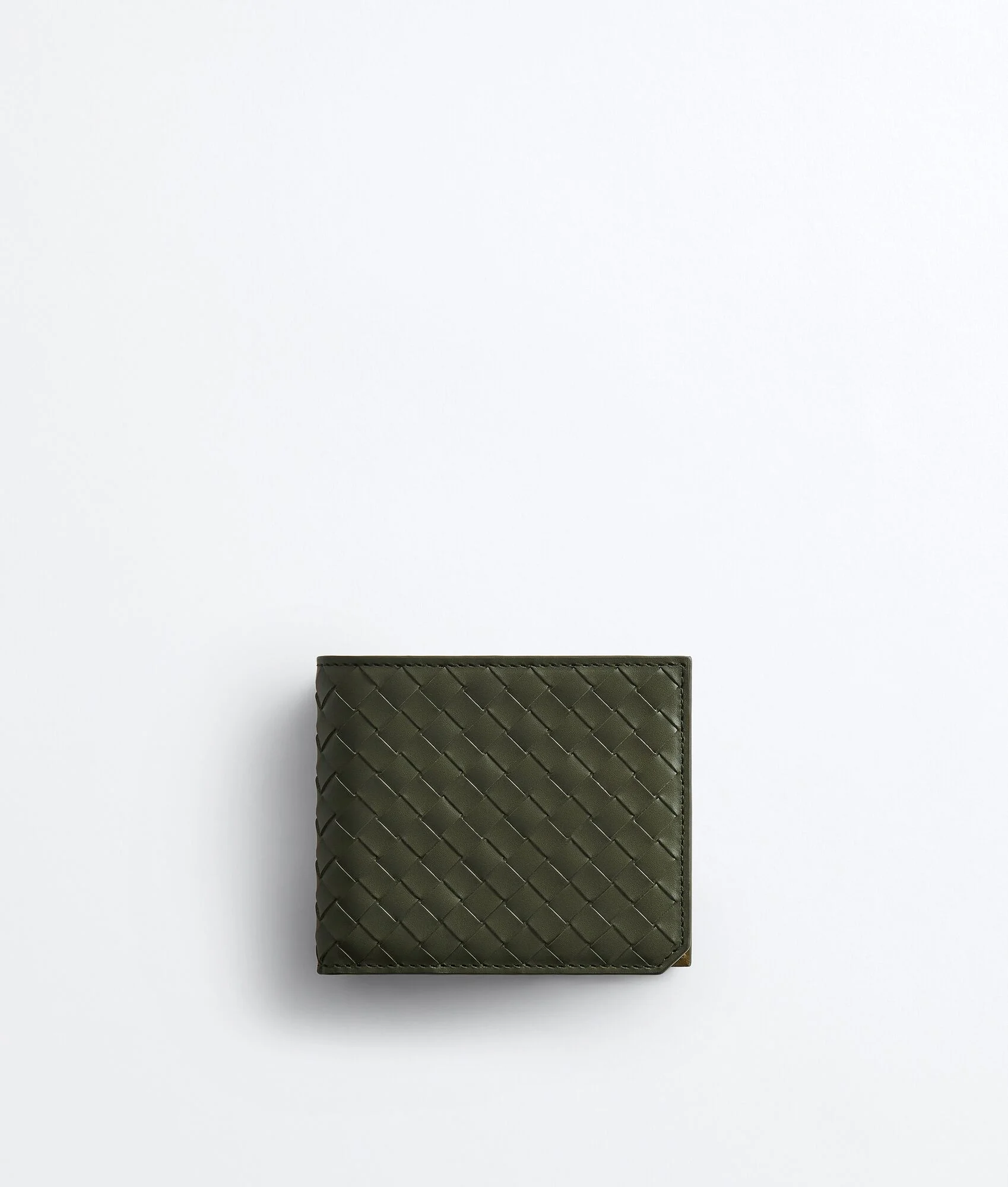 Intrecciato Piccolo Bi-Fold Wallet with Coin Purse - 1