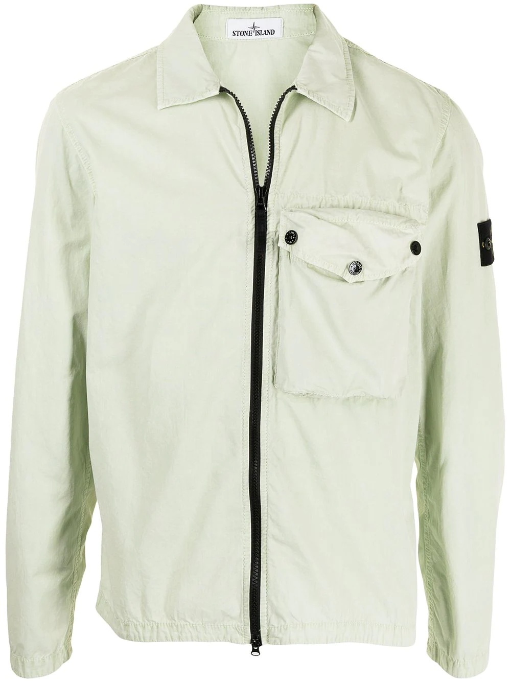 lightweight shirt jacket - 1