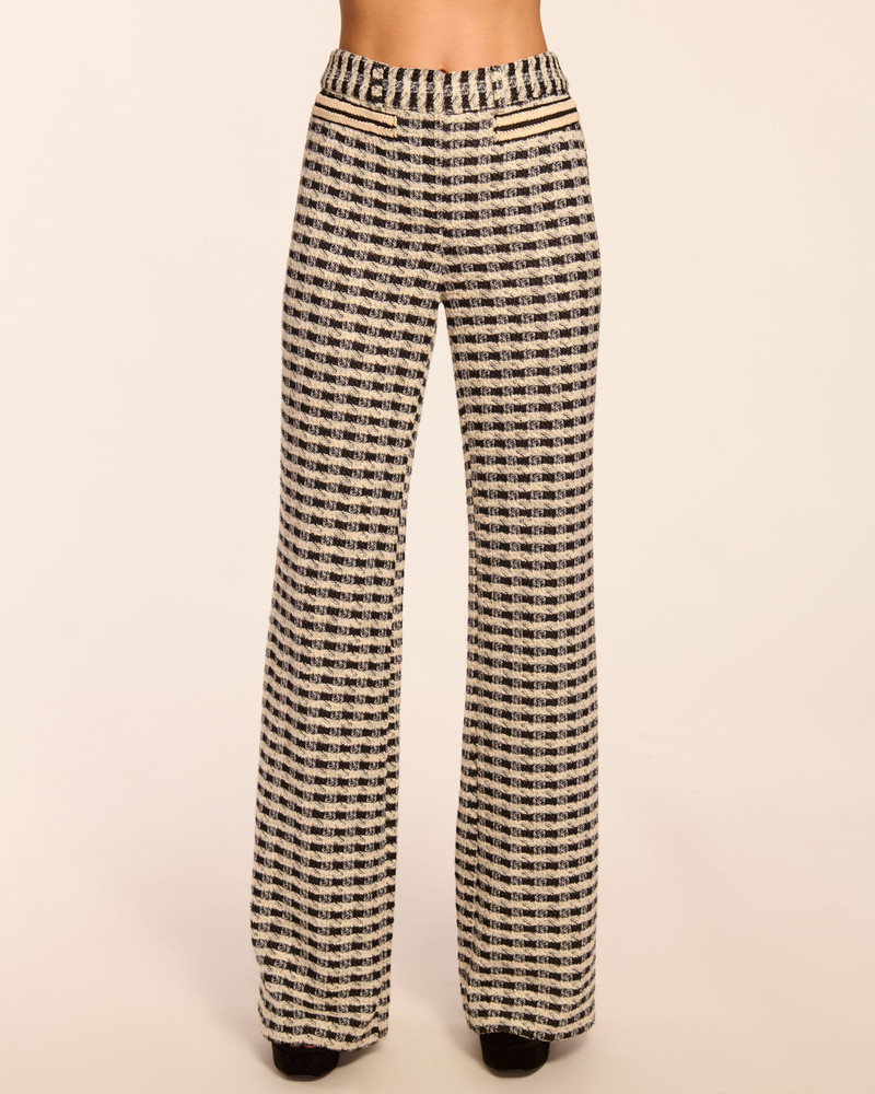 Raven Tweed Wide Leg Pant 1