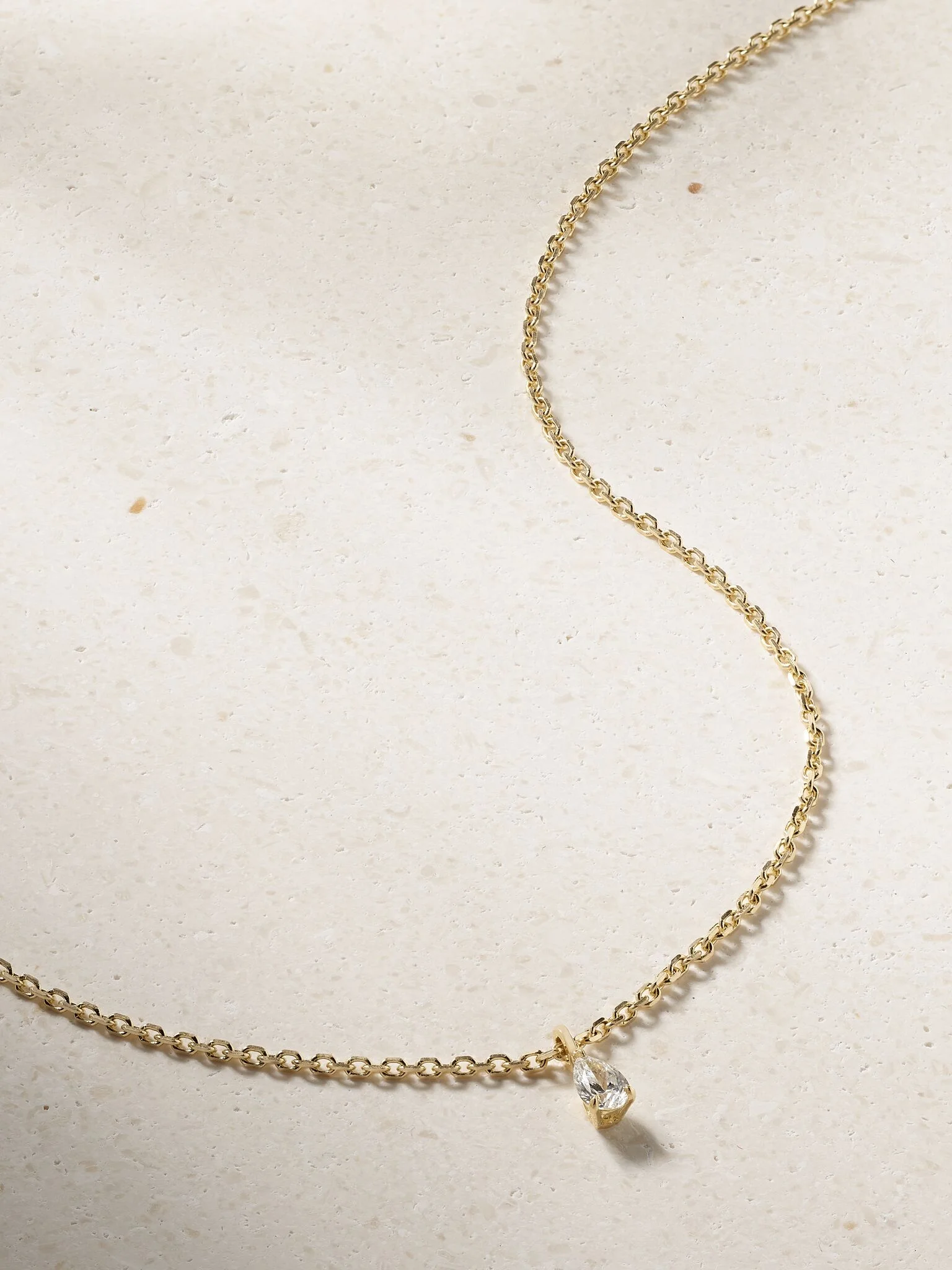 18-karat gold diamond necklace Gold - 1