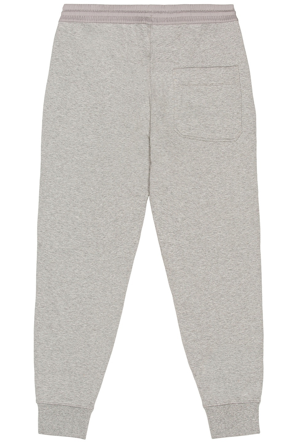 Classic Terry Cuffed Pants in Medium Grey Heather - 2