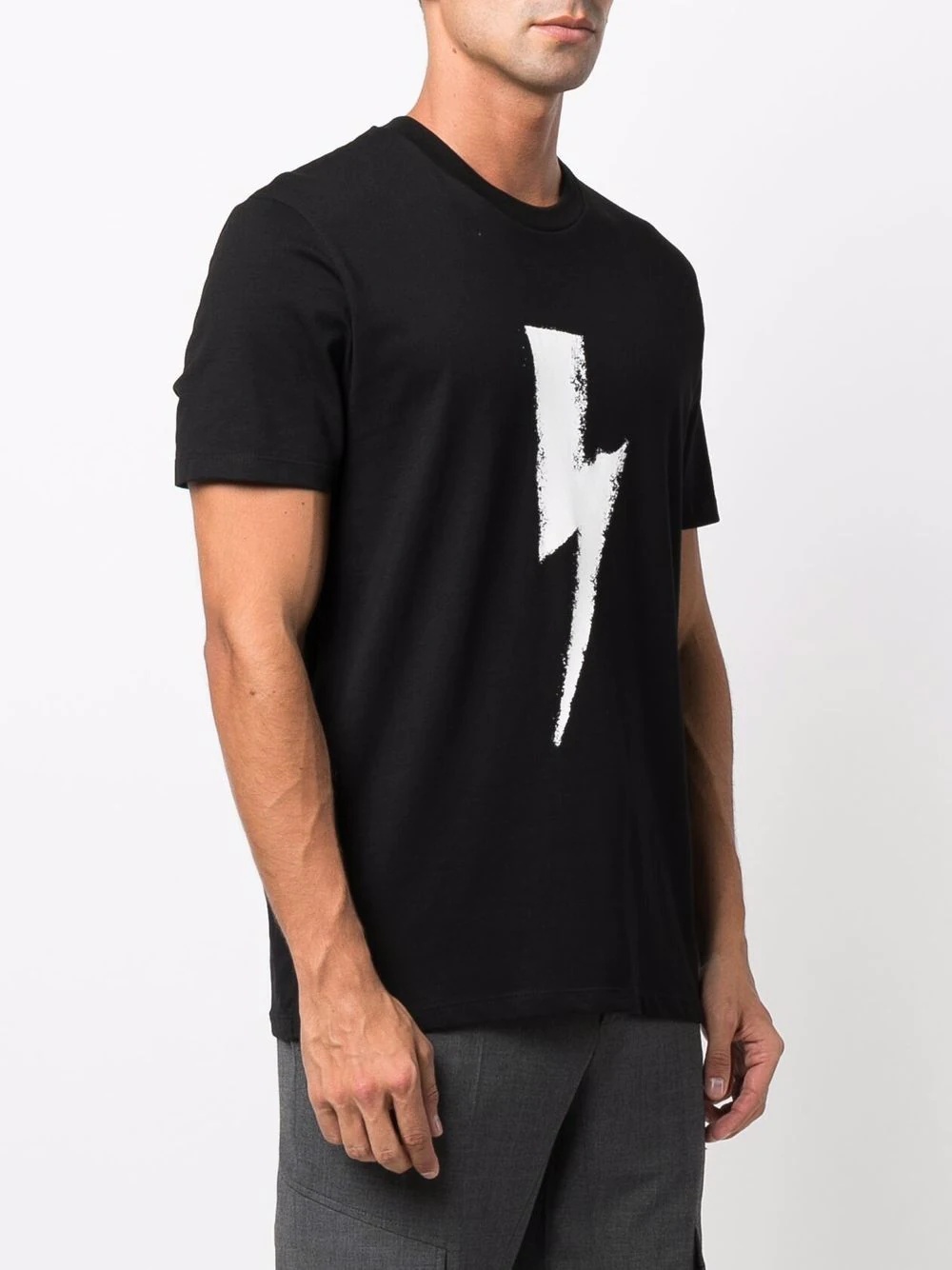 Thunderbolt print T-shirt - 3