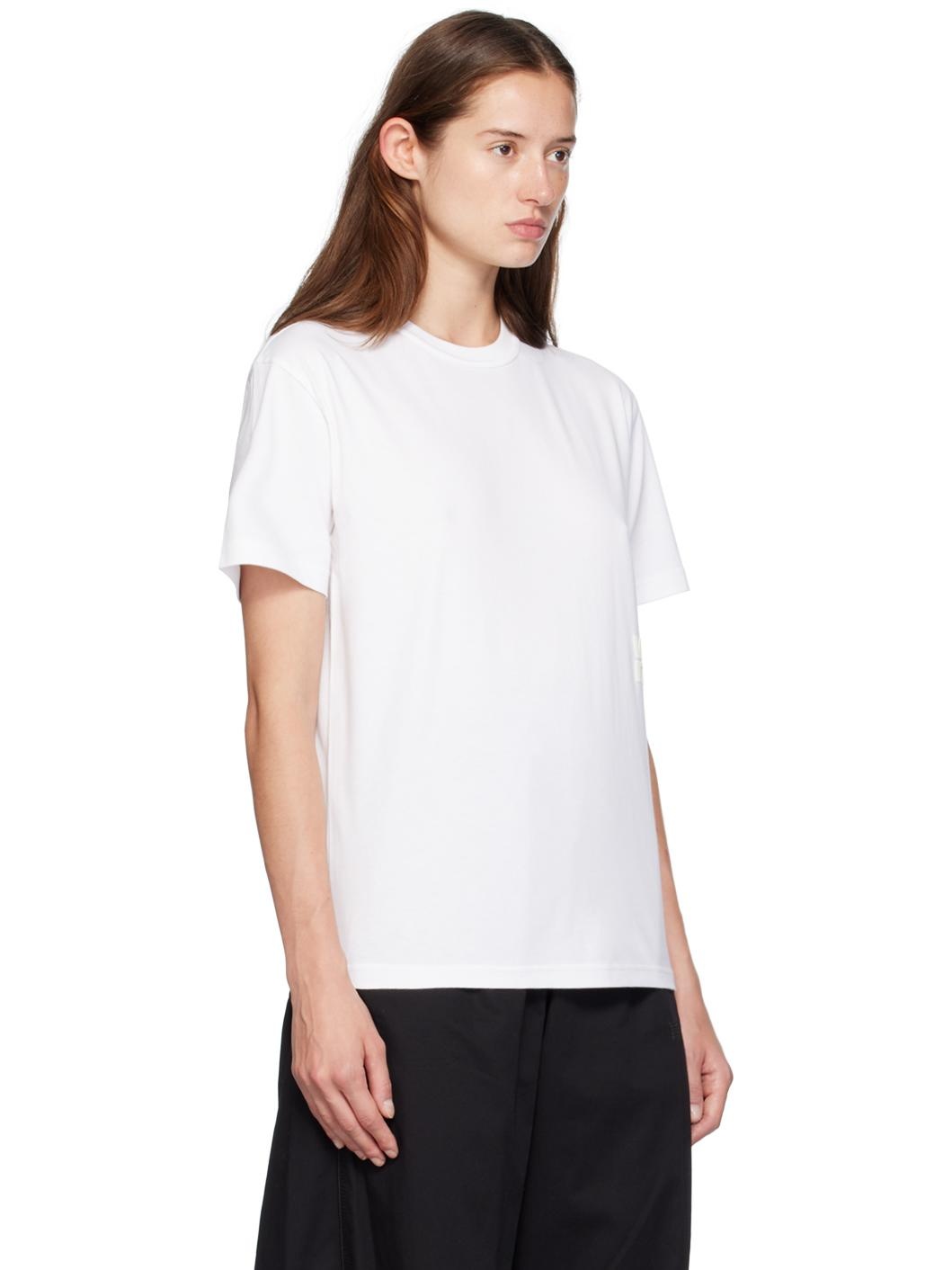 White Puff Logo T-shirt - 2