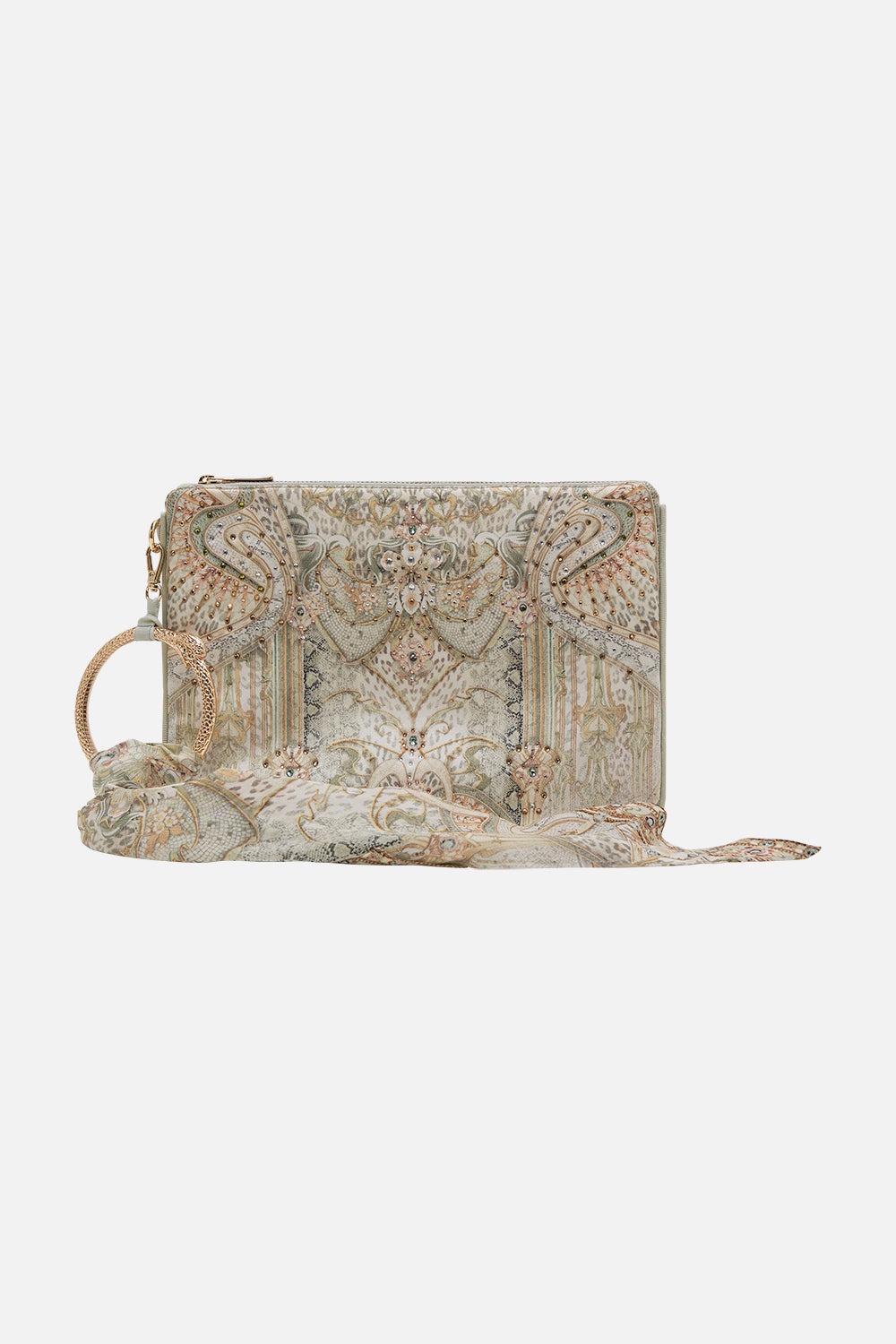 RING SCARF CLUTCH - 1