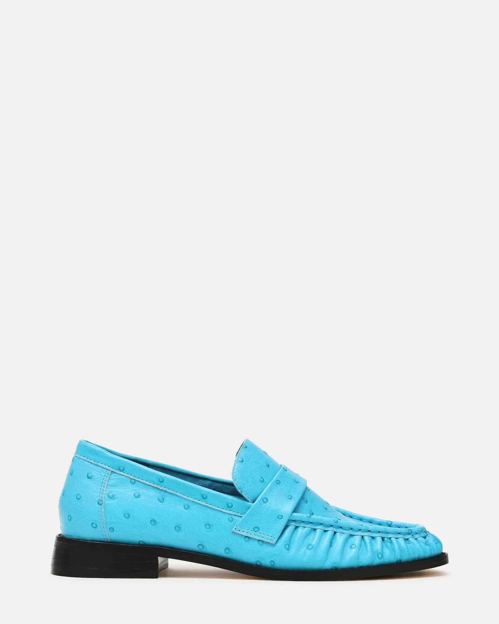 RONIE OSTRICH TURQUOISE LEATHER - 1