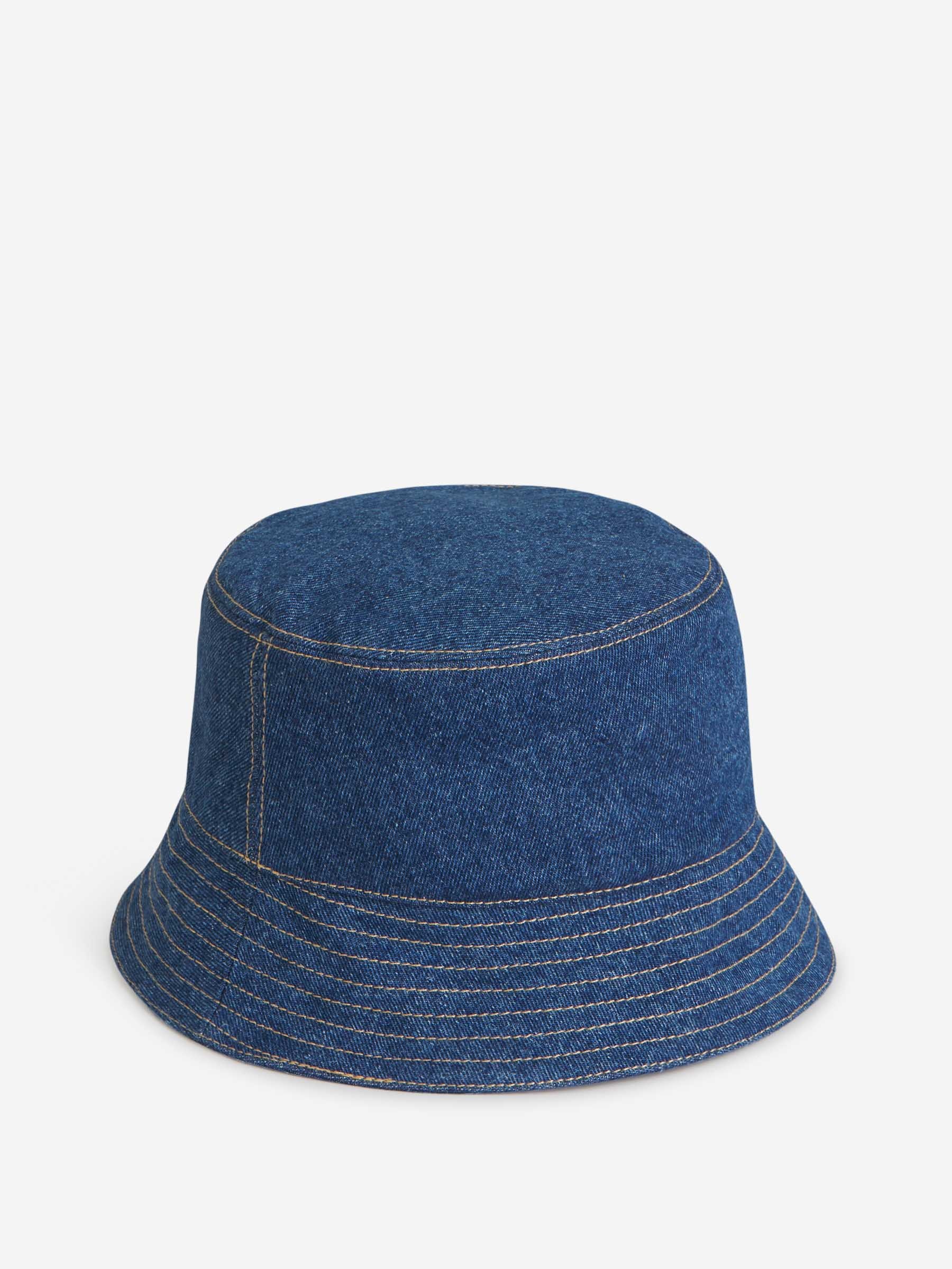 【関税＆送料込み】Moncler Denim Logo Fisherman Hat Moncler DENIM LOGO FISHERMAN HAT | santaeulalia | REVERSIBLE