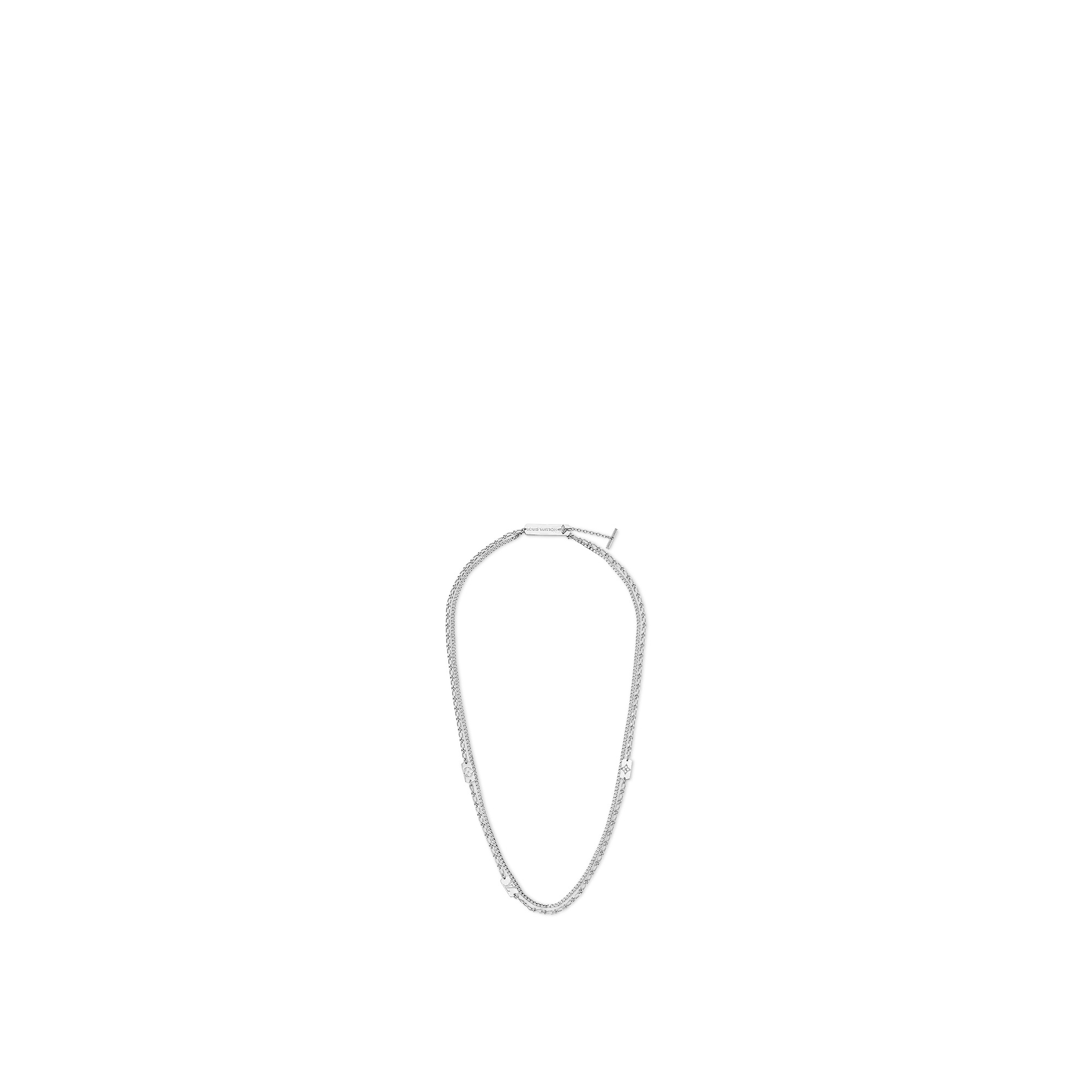 Monogram Stack Necklace - 1