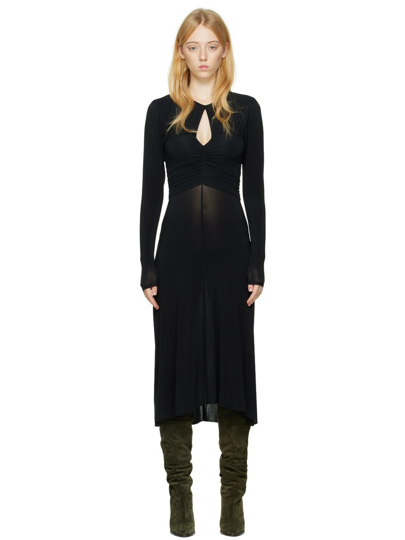Black Jinelima Midi Dress 1