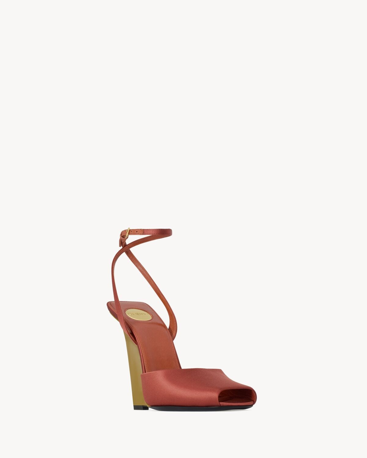 LA SCANDALE WEDGES IN SATIN CREPE - 3