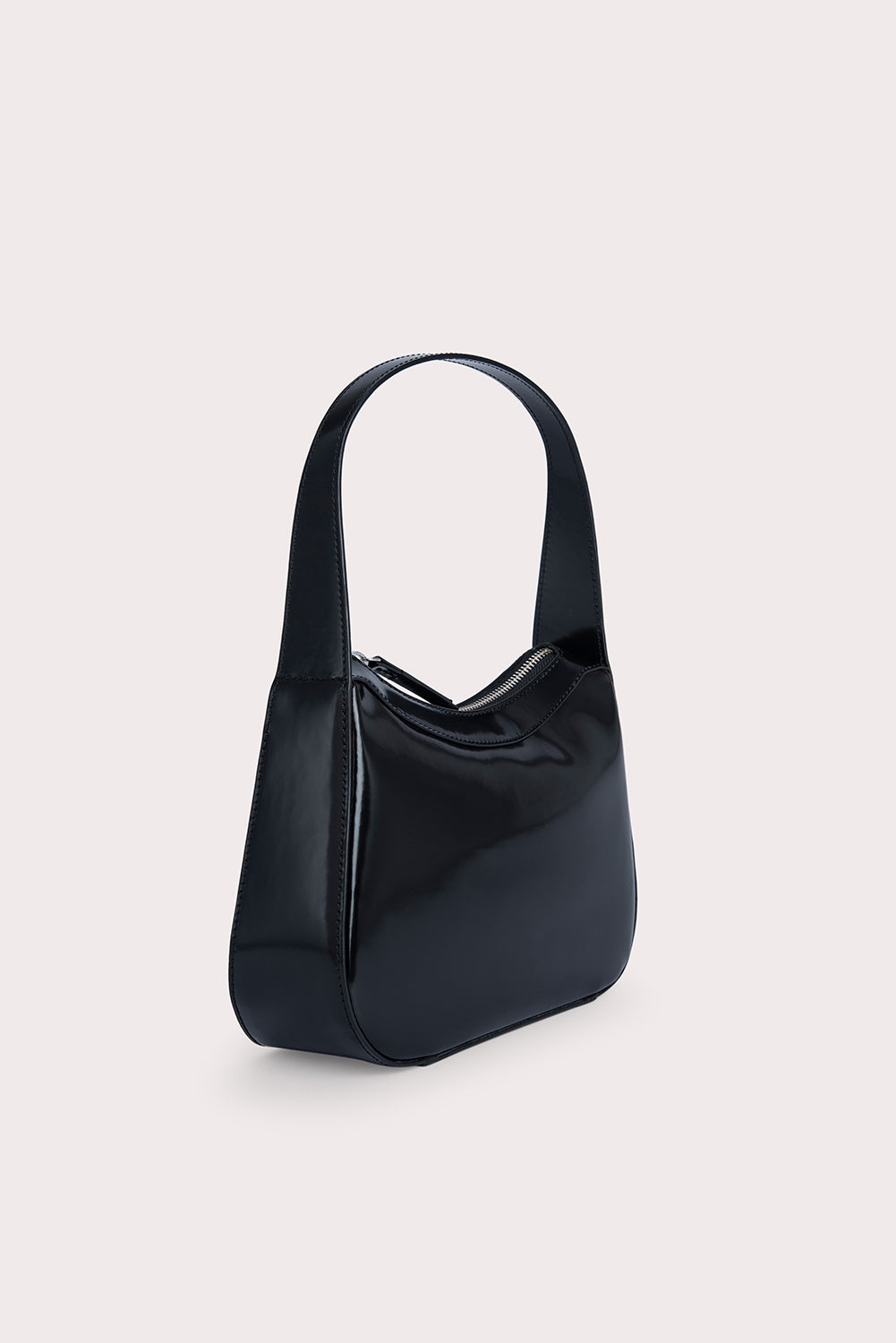 Kiki Black Semi Patent Leather - 2