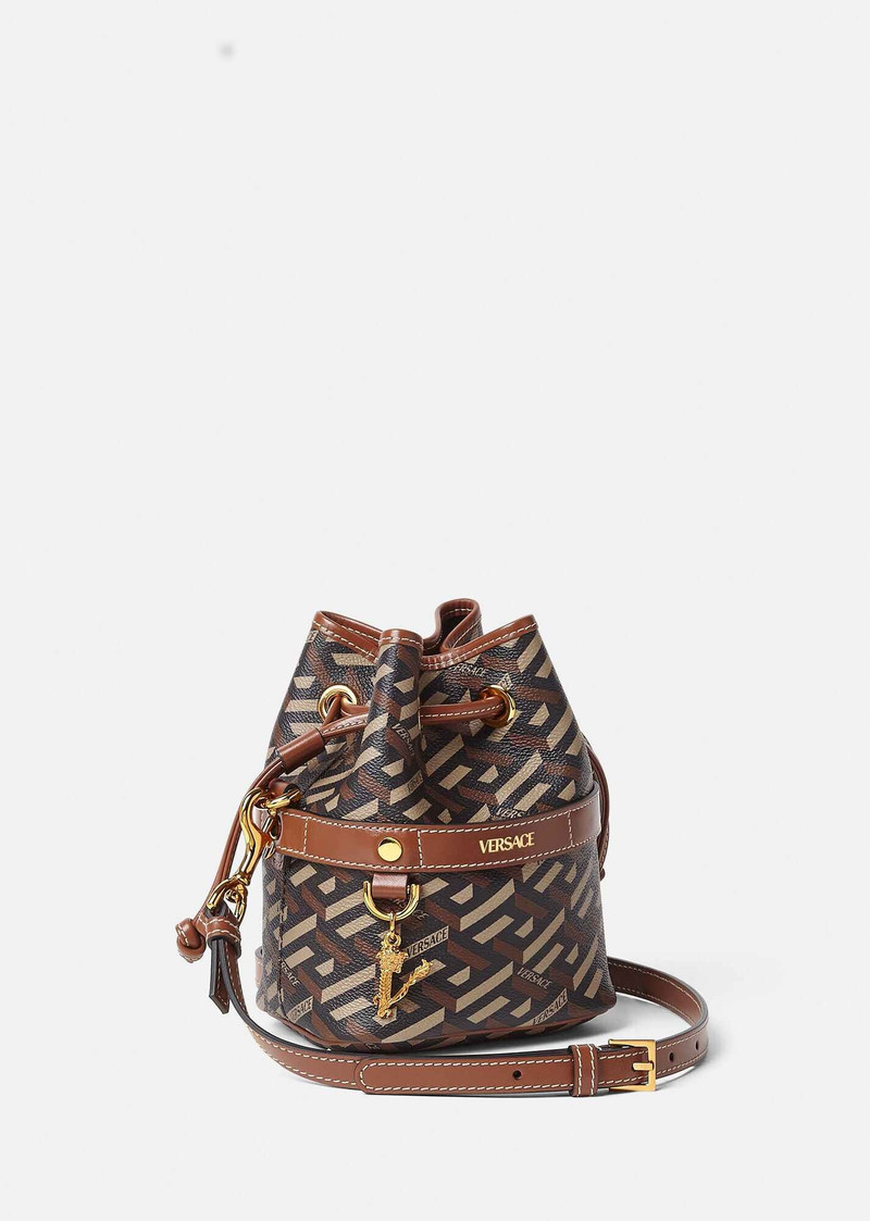 La Greca Signature Mini Bucket Bag 3