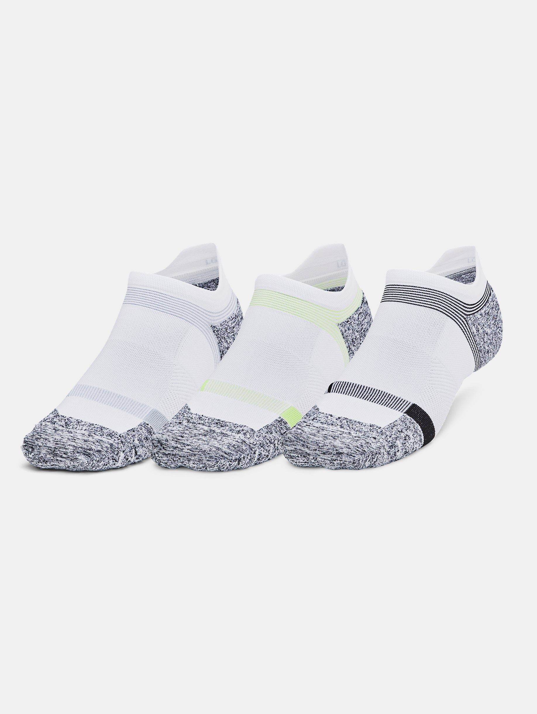 Unisex UA ArmourDry® Pro 3-Pack No Show Socks - 3
