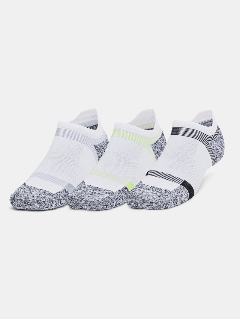 Unisex UA ArmourDry® Pro 3-Pack No Show Socks 3