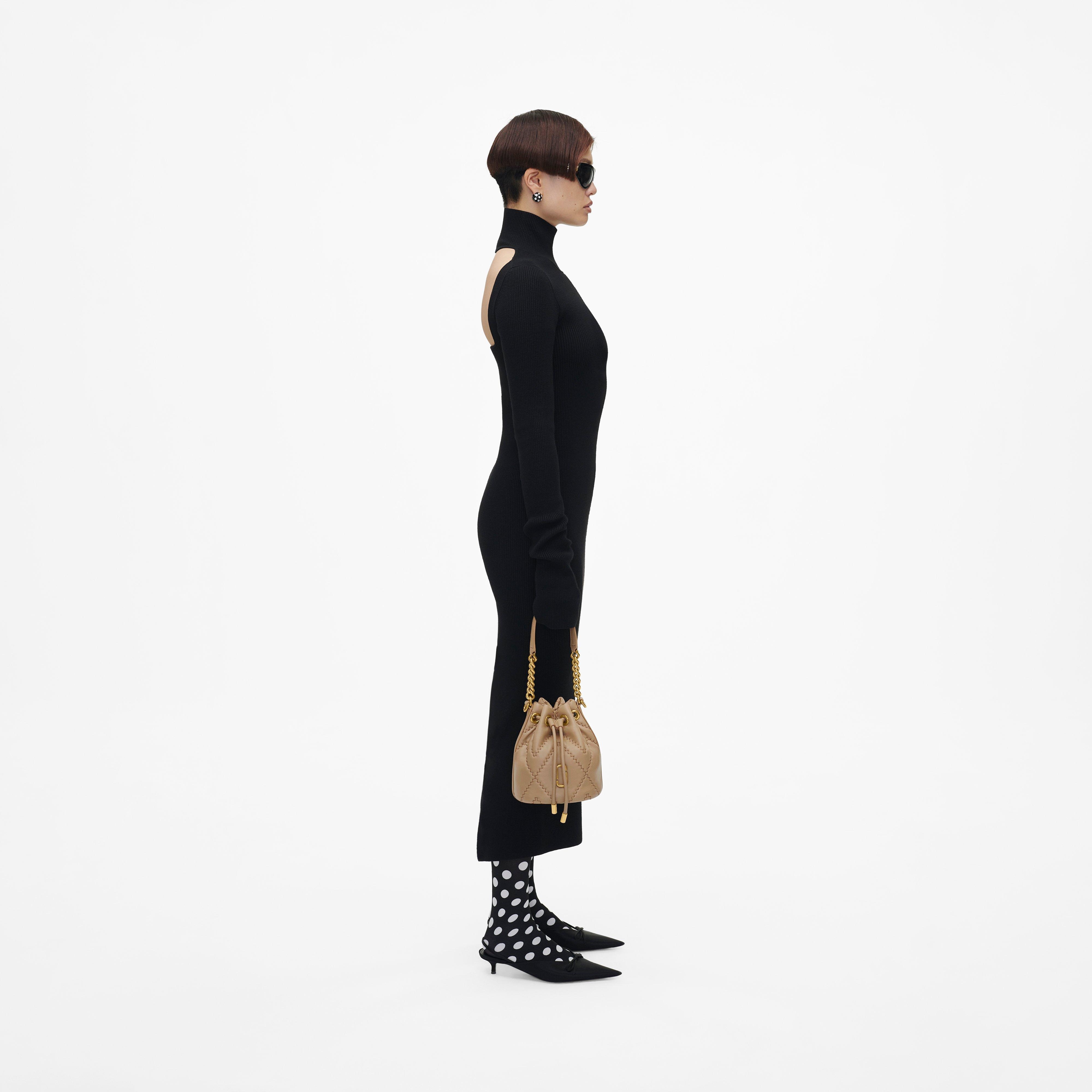 THE QUILTED LEATHER J MARC BUCKET BAG - 8
