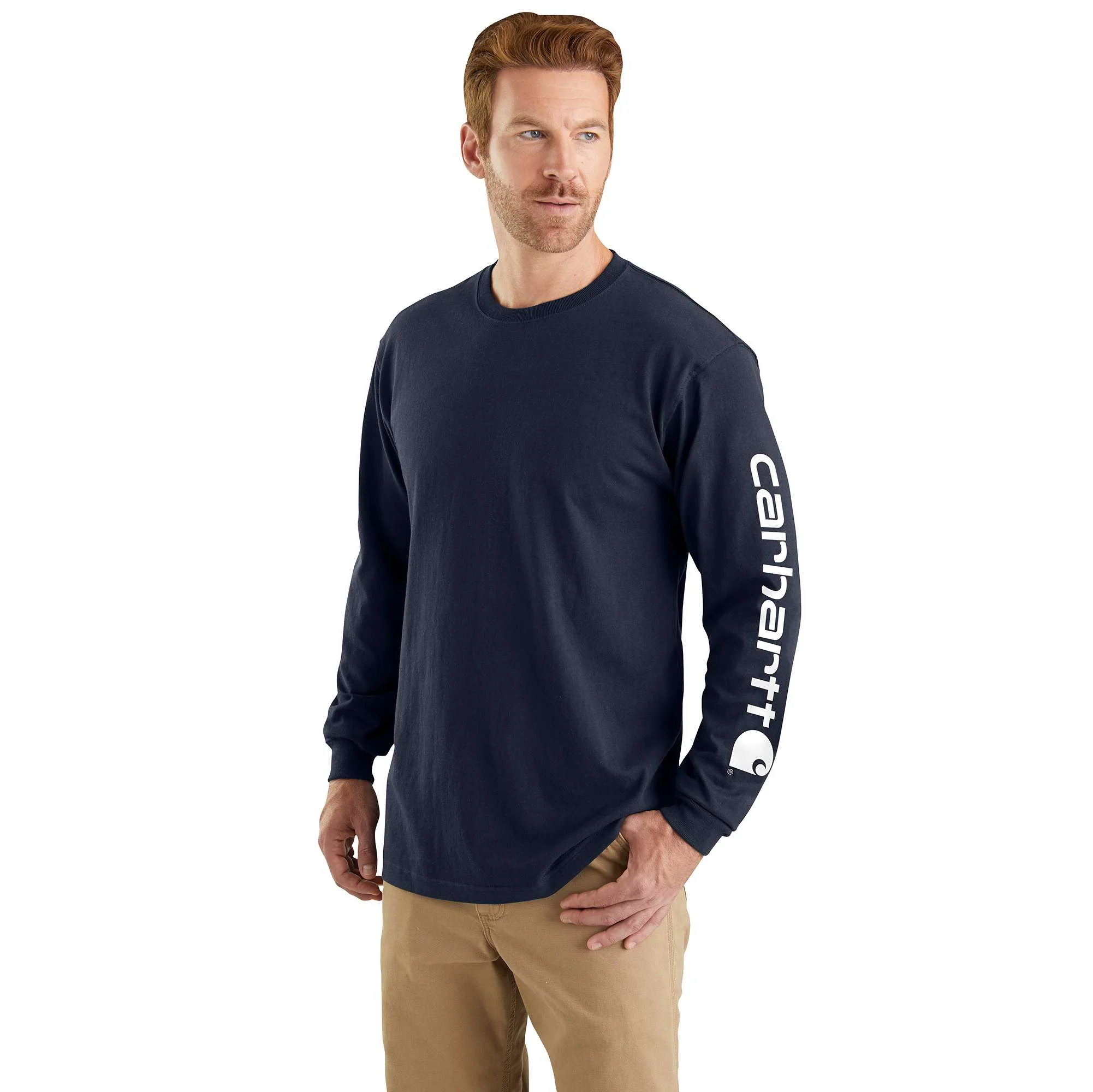 Dearborn Loose LS Logo T-Shirt - 1