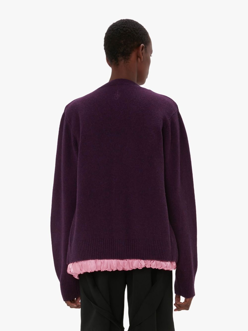 SATIN LINED CARDIGAN - 3