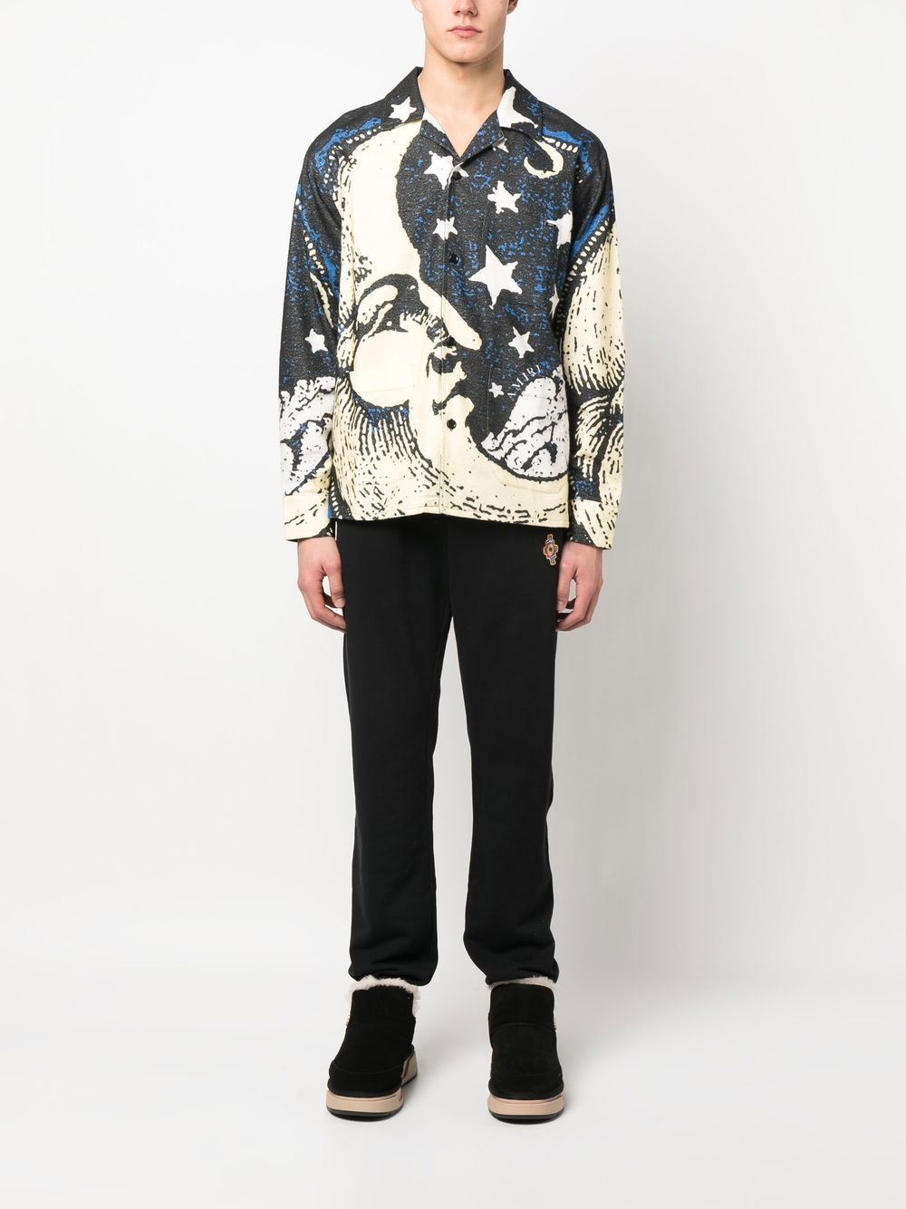 logo-embroidered track pants - 2