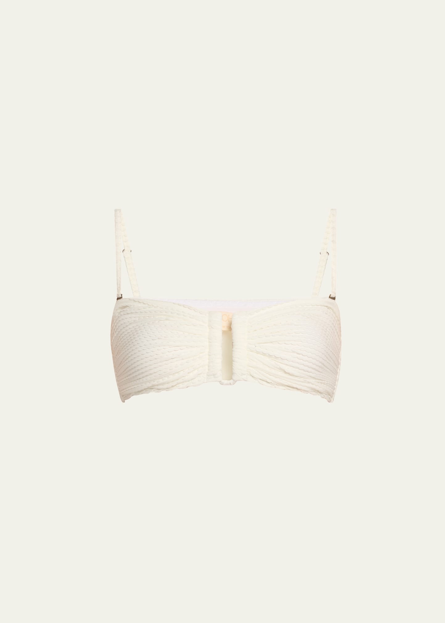 Santorini Scalloped Bikini Top - 1