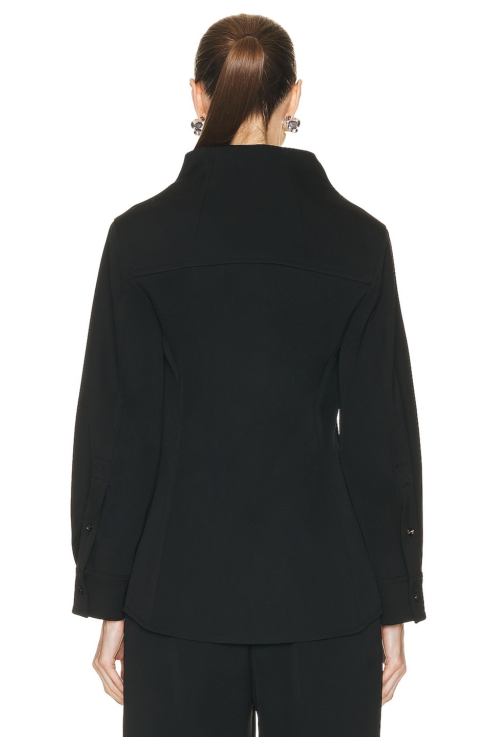 Stretch Funnel Neck Shirt - 3
