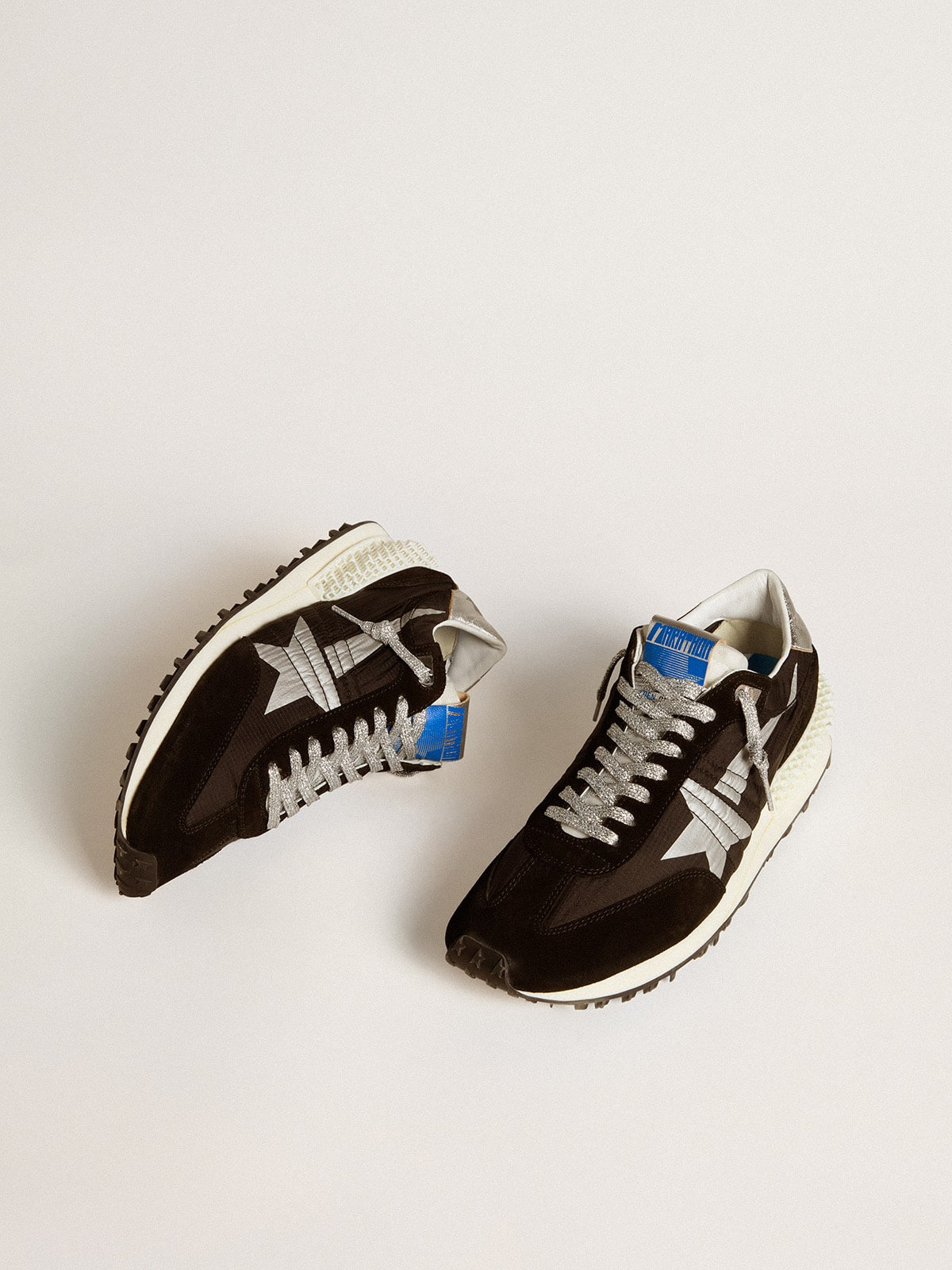 Men’s Marathon with black ripstop nylon upper and silver star - 2