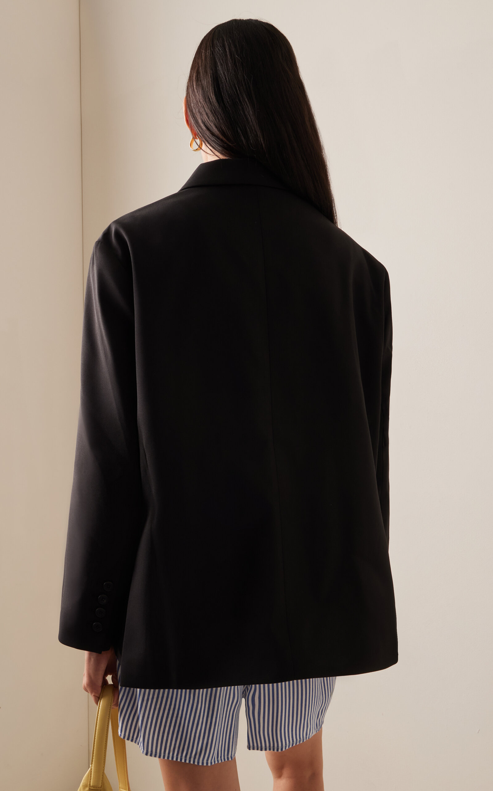 Bea Oversized Suiting Blazer black - 4