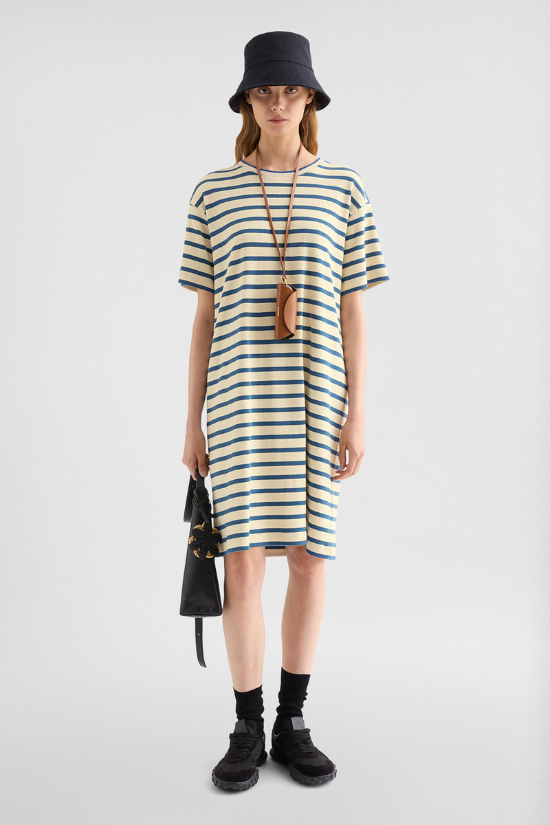 Jil Sander Cotton Crew-Neck Dress outlook
