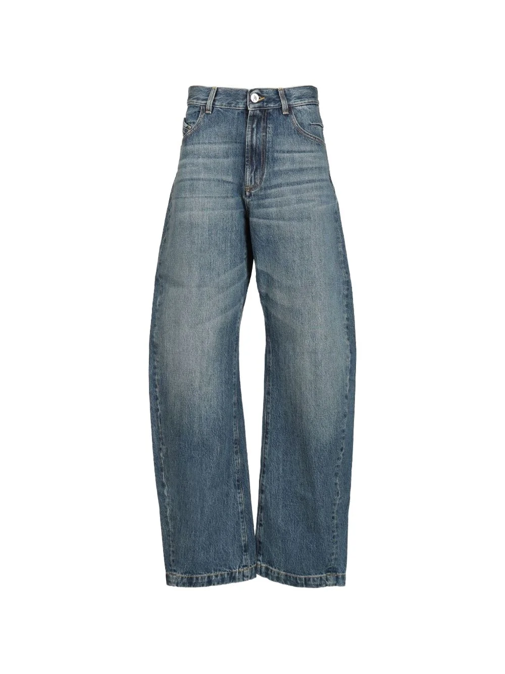washed-effect jeans - 1