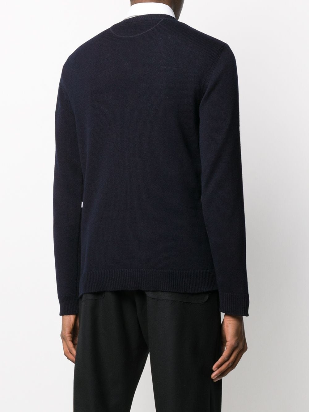 oversized VLOGO crew neck jumper - 4