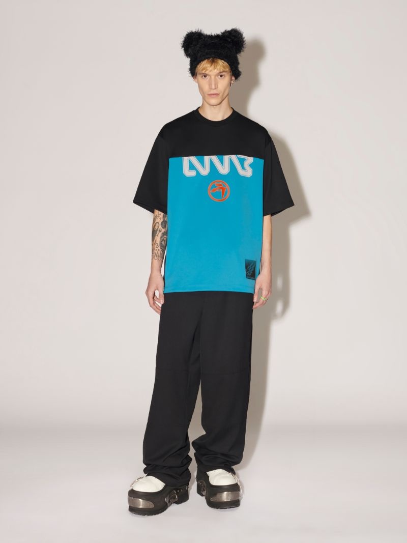 PANELLED GRAPHIC SS T-SHIRT - 2