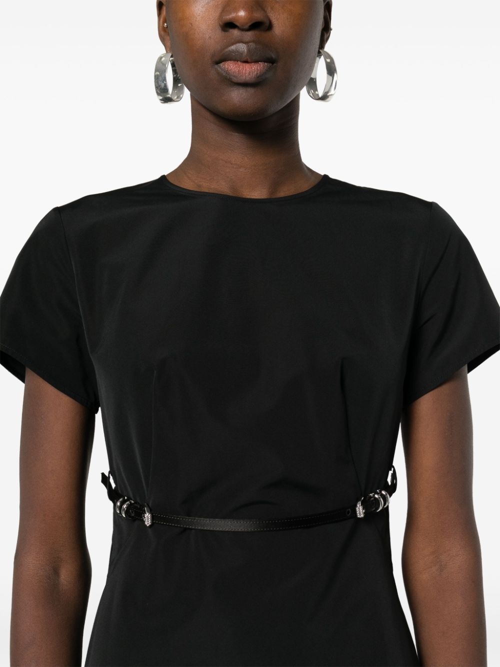 Voyou belted mini dress - 5