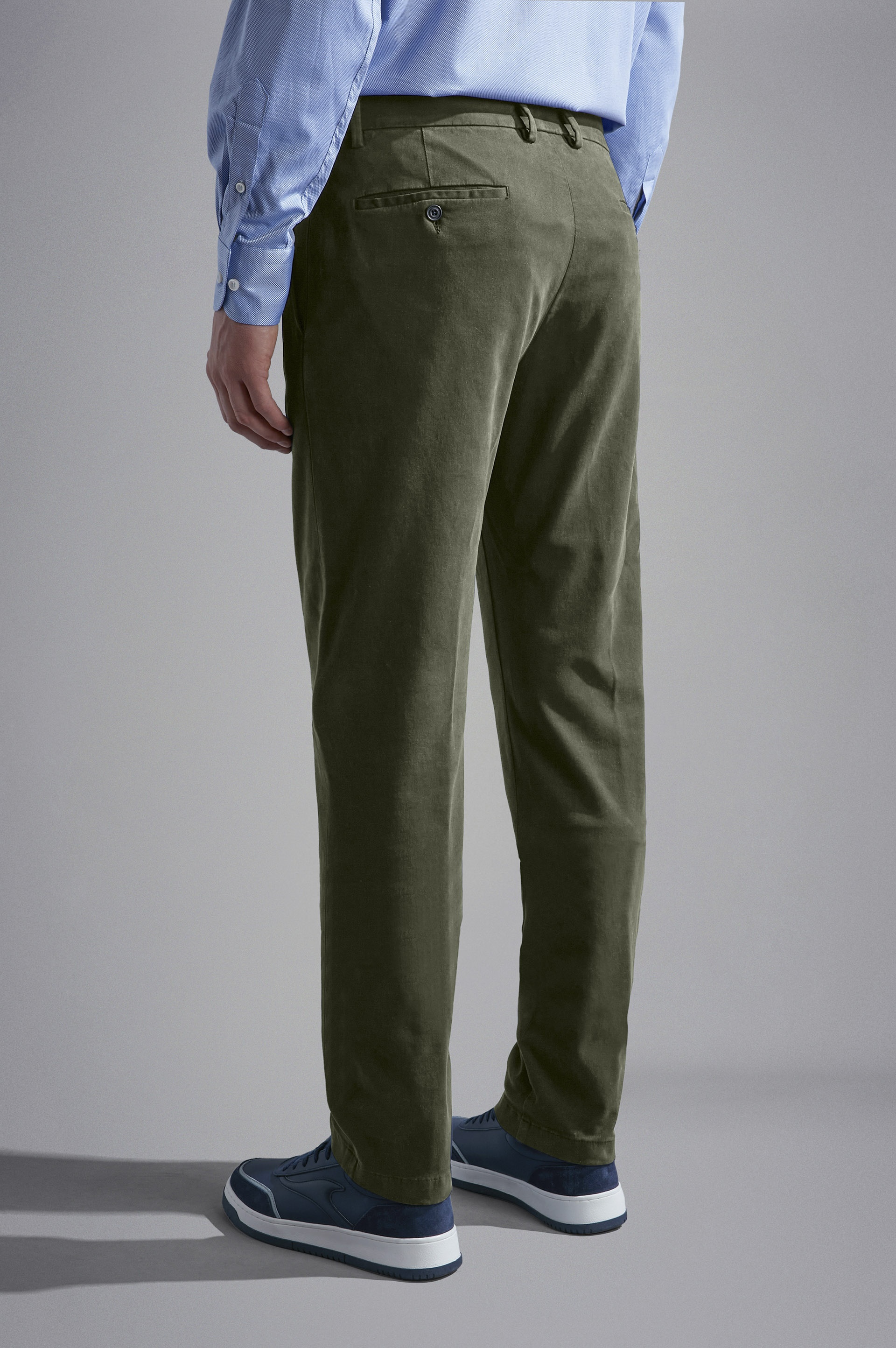 X-SOFT TECHNICAL COTTON CHINO TROUSERS - 3