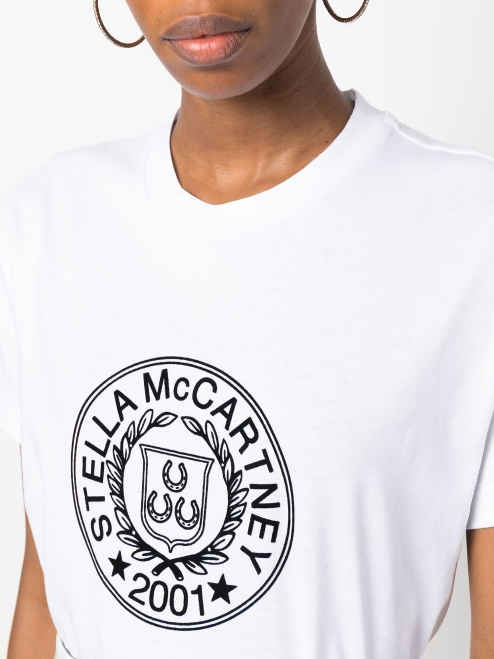 logo-print cotton T-shirt - 5