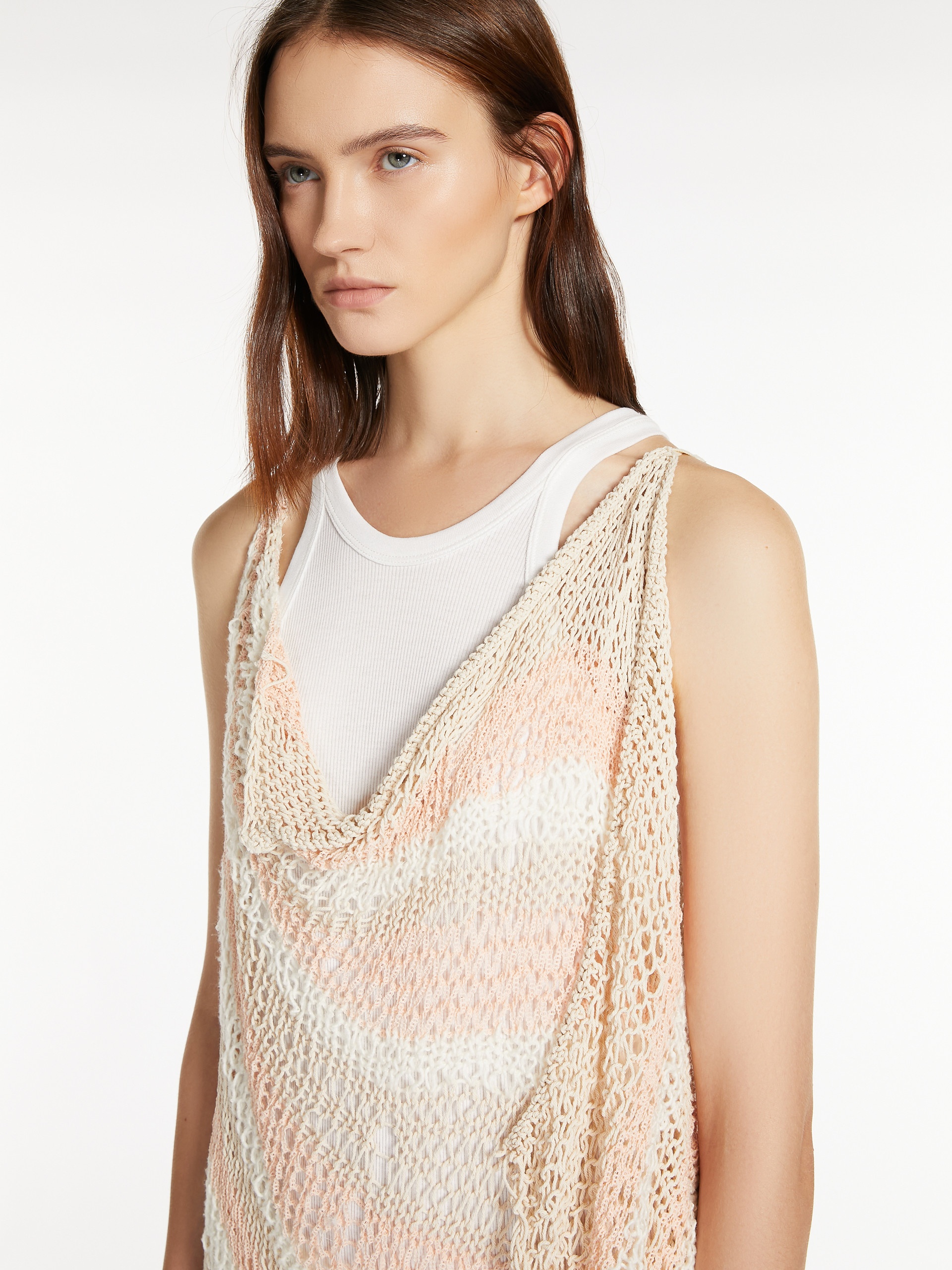 LUCIANA Striped knit dress - 5