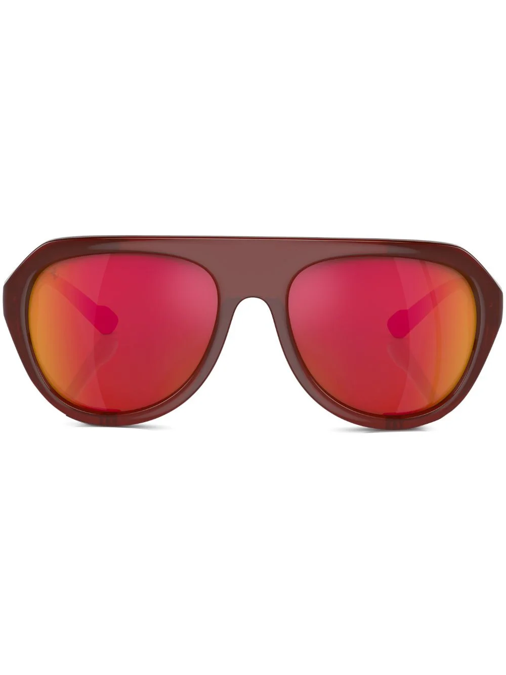oval-frame sunglasses - 1
